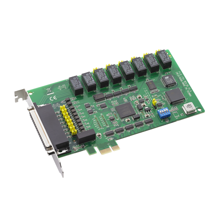 8-ch 릴레이, 8-ch 아이솔레이티드 디지털 인풋 PCIE 카드